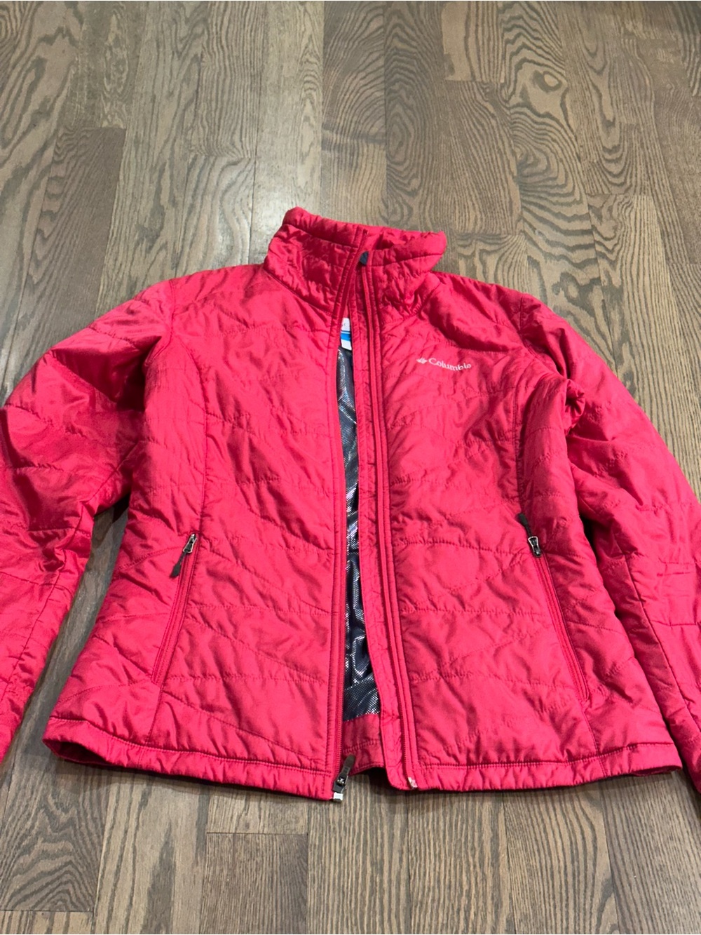 Columbia Women’s Bright Red Quilted Puffer Jacket